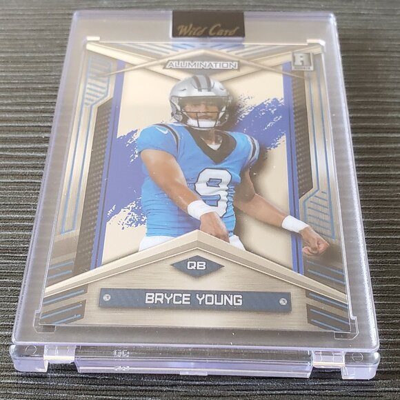 Bryce Young  2023 Wild Card Alumination RC #ABC-BY Carolina Panthers Rookie - Picture 2 of 3